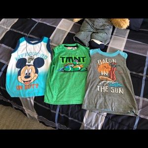 Boys size 5 tank top bundle
